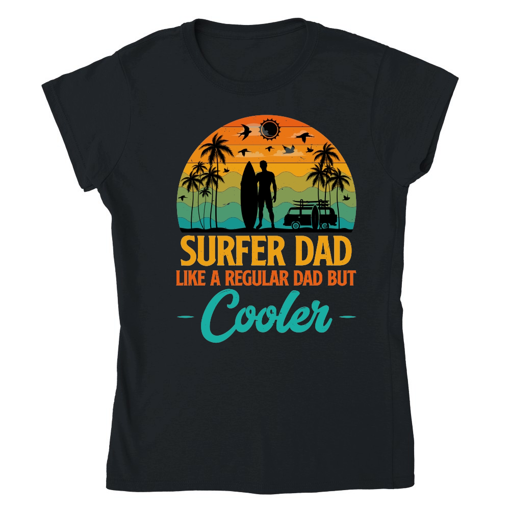 Surfer Dad Like A Regular Dad But Cooler