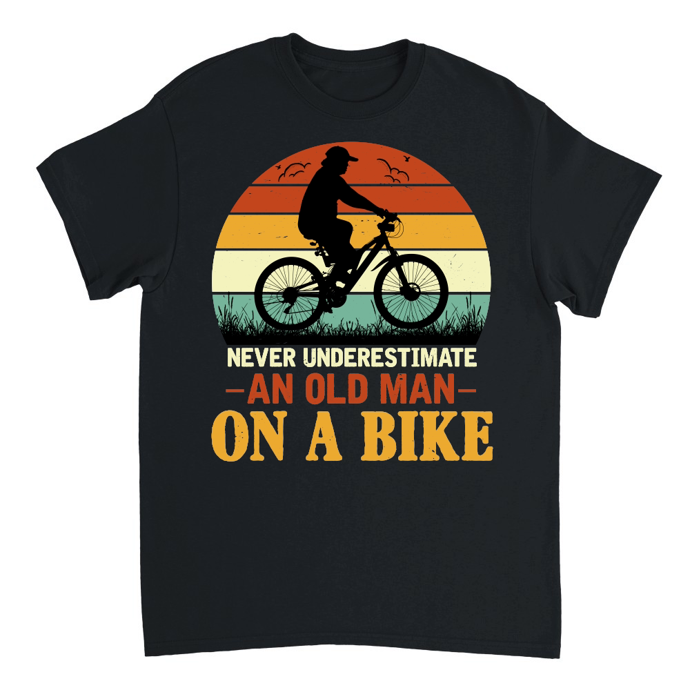 Never Underestimate an Old Man On a Bike