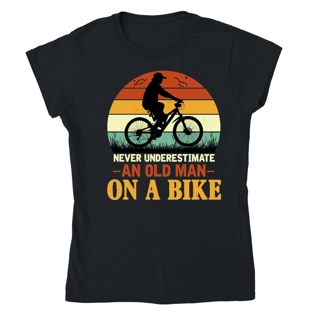 Never Underestimate an Old Man On a Bike