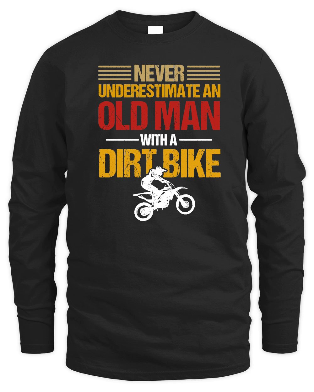 Never Underestimate an Old Man with a Dirt Bike