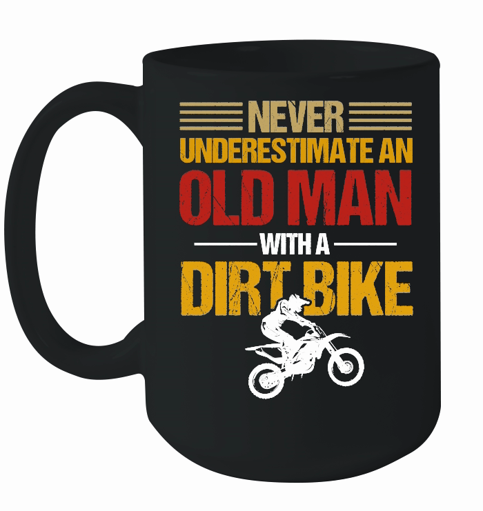 Never Underestimate an Old Man with a Dirt Bike