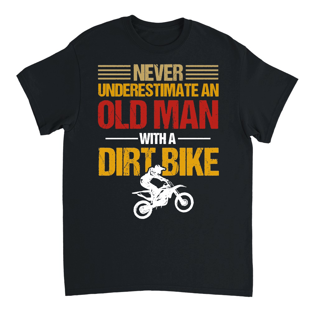 Never Underestimate an Old Man with a Dirt Bike