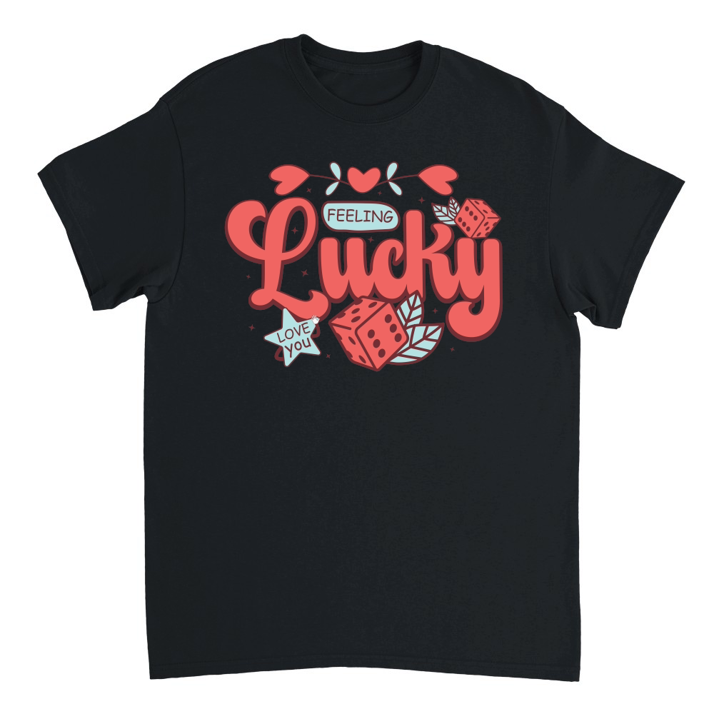 Retro Valentine Feeling Lucky