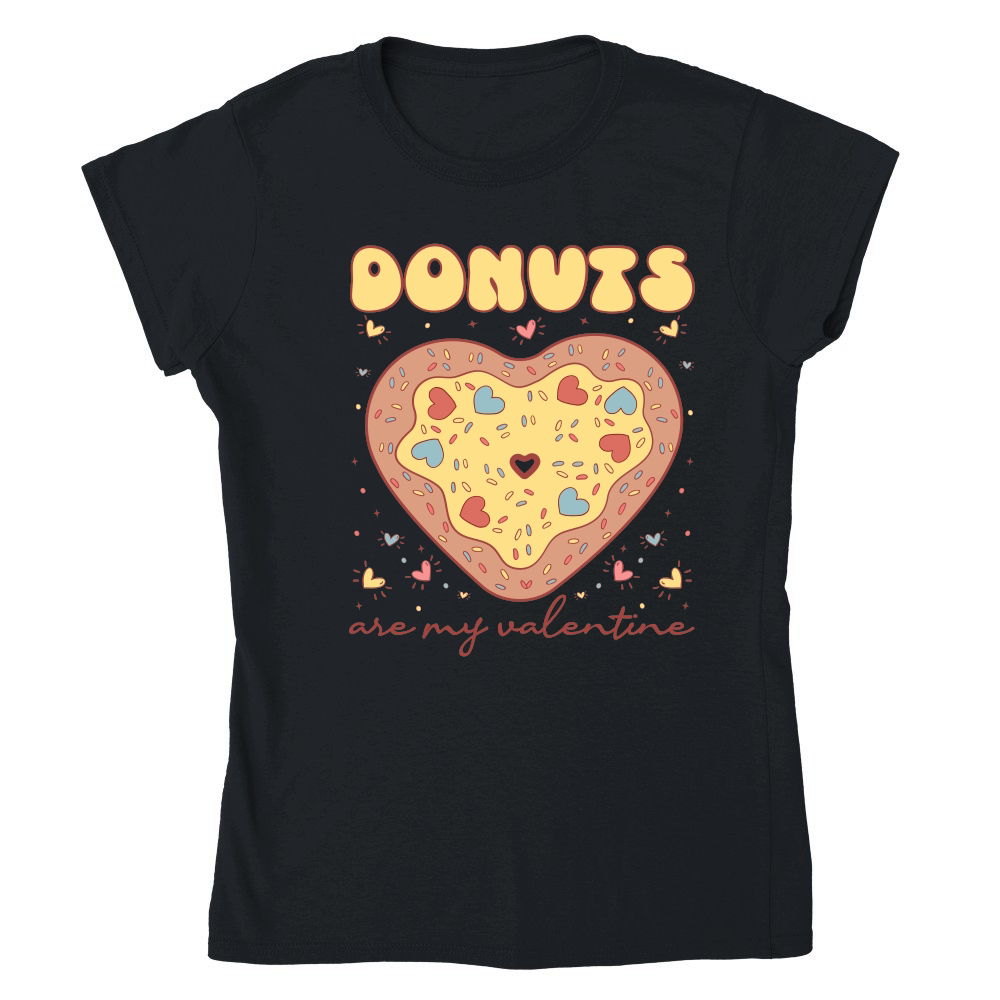 Retro Valentine Donut Sublimation