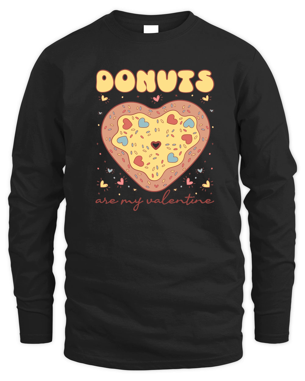 Retro Valentine Donut Sublimation