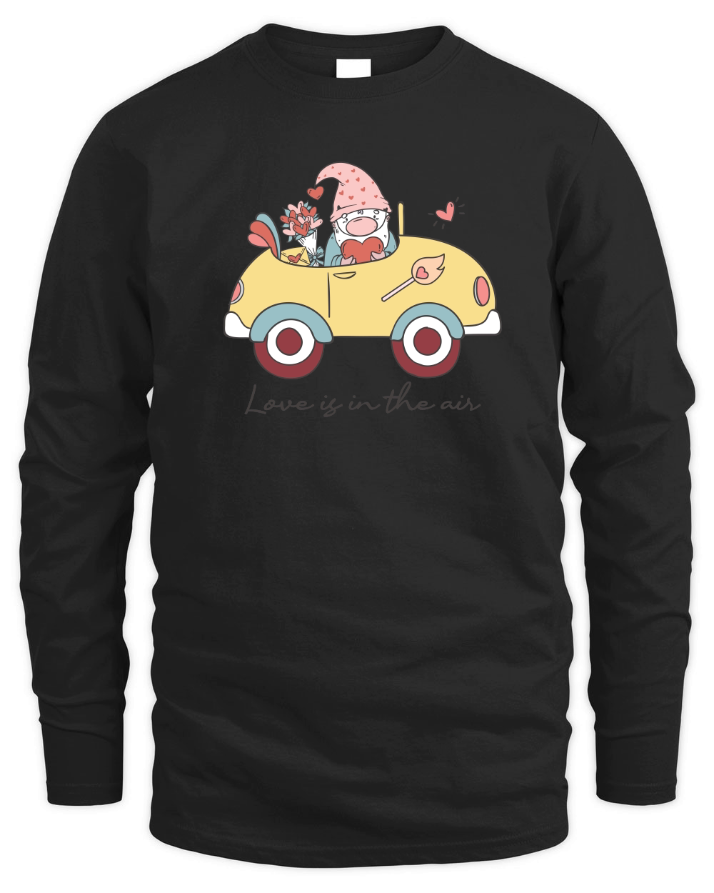 Retro Valentine Gnome  Sublimation