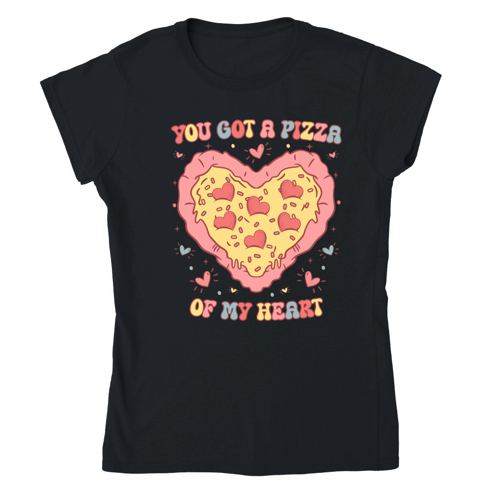 Retro Valentine Pizza  Sublimation