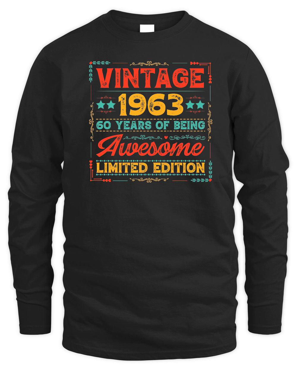 Vintage 1963 Being Awesome Limited Edition Birthday