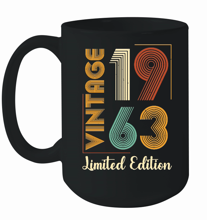 Vintage 1963 Limited Edition 60th Birthday