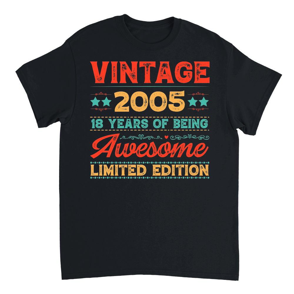 Vintage 2005 Being Awesome Limited Edition Birthday