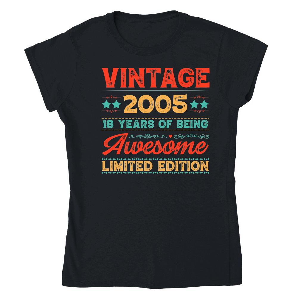 Vintage 2005 Being Awesome Limited Edition Birthday