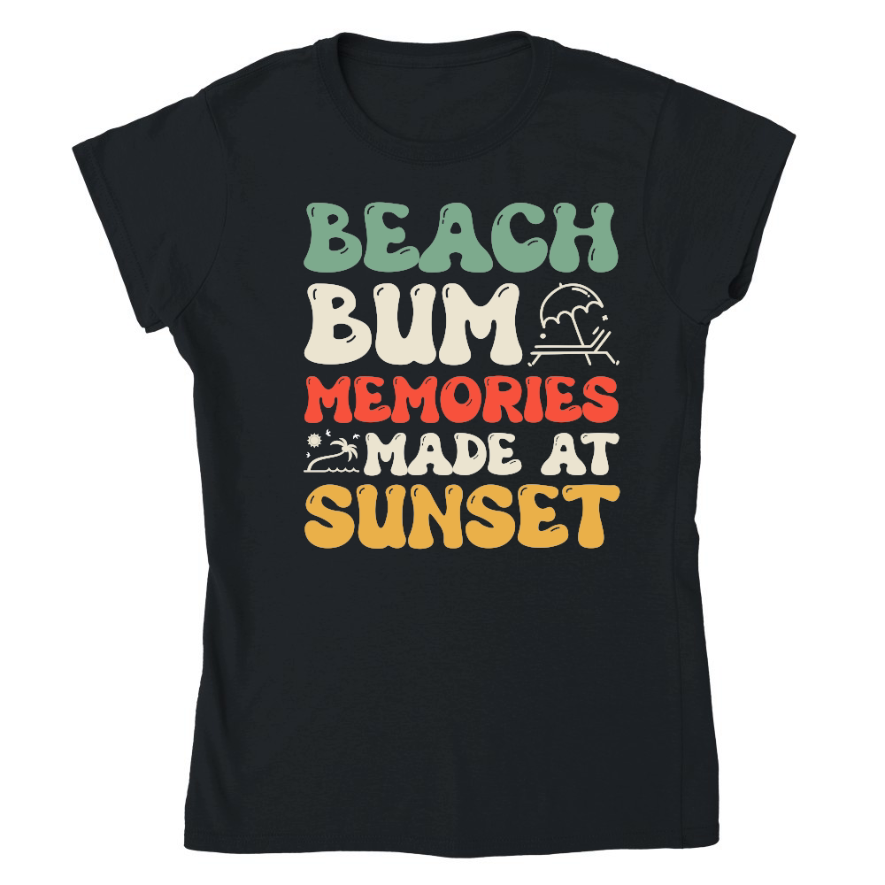 Beach Bum Memories Made At Sunset