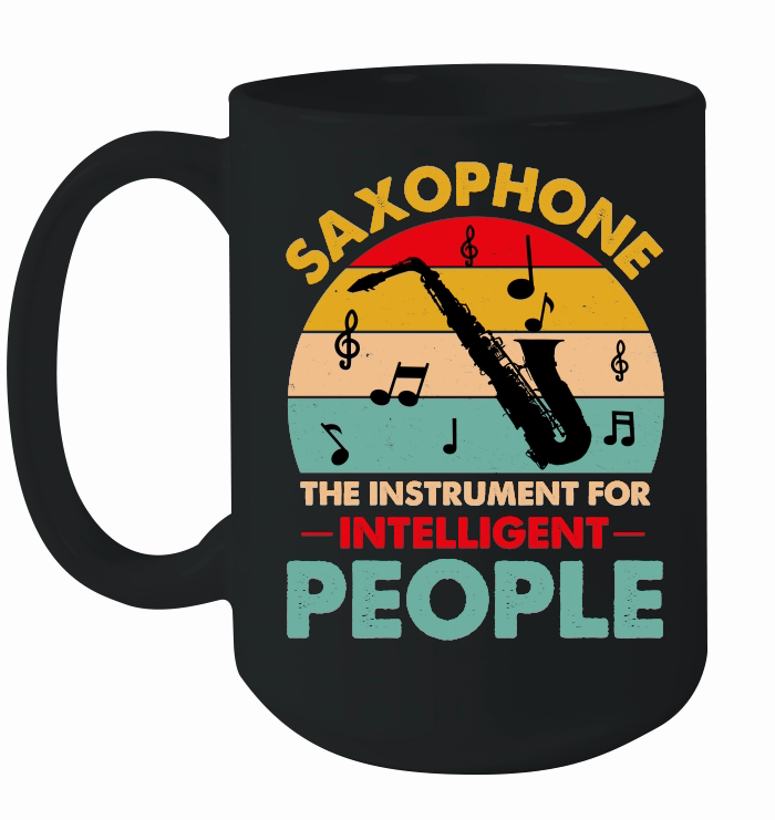 Saxophone The Instrument For Intelligent People