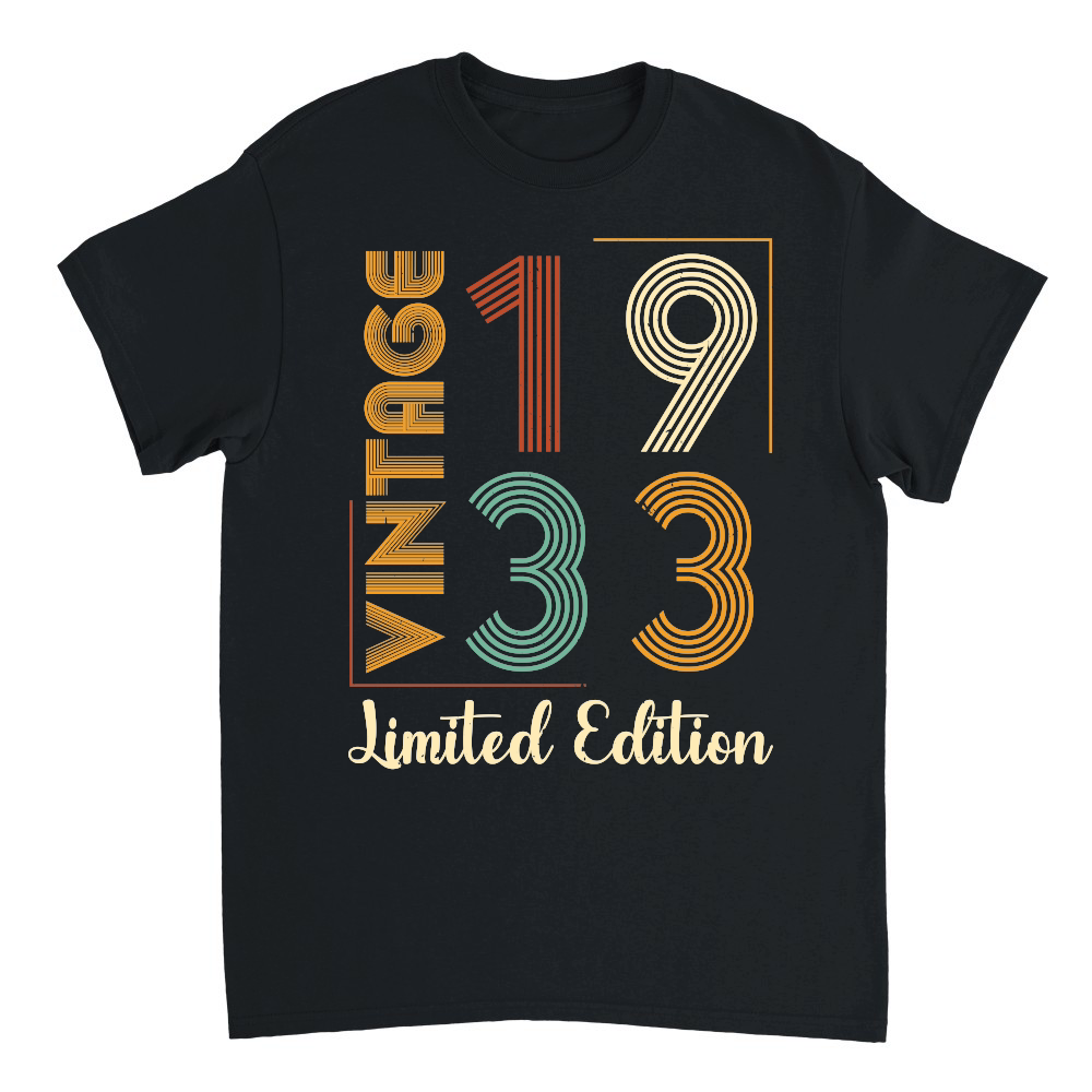 Vintage 1933 Limited Edition Birthday