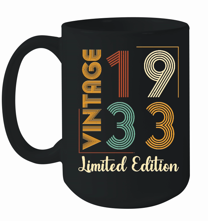 Vintage 1933 Limited Edition Birthday