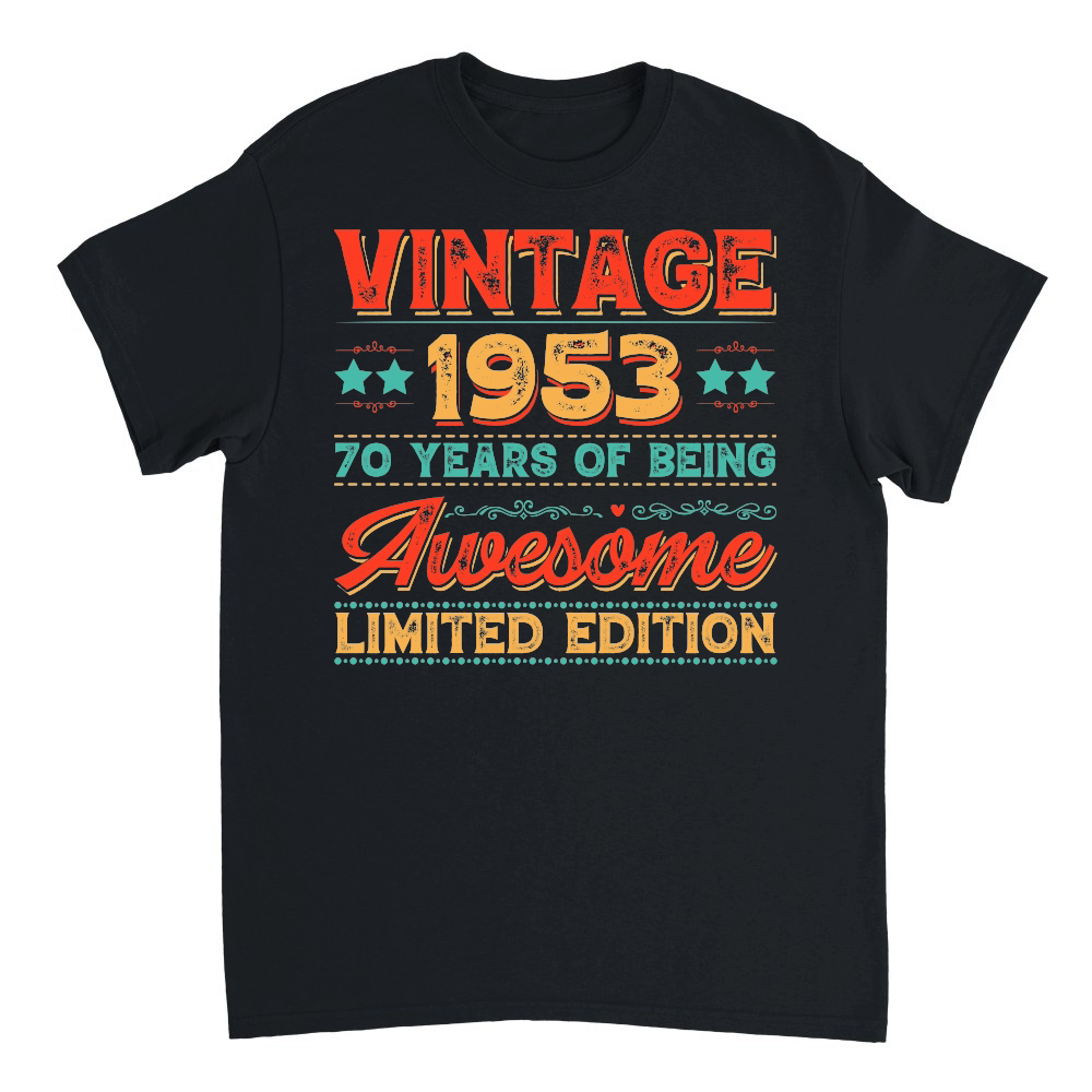 Vintage 1953 Being Awesome Limited Edition Birthday