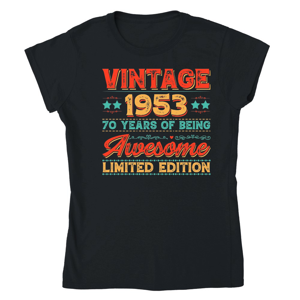 Vintage 1953 Being Awesome Limited Edition Birthday