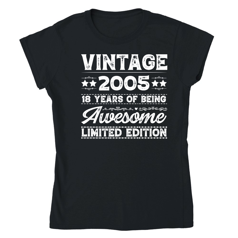 Vintage 2005 Being Awesome Limited Edition Birthday