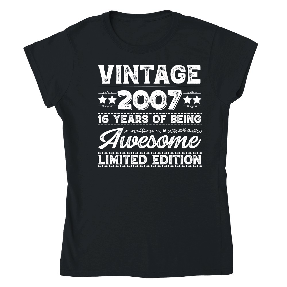 Vintage 2007 Being Awesome Limited Edition Birthday