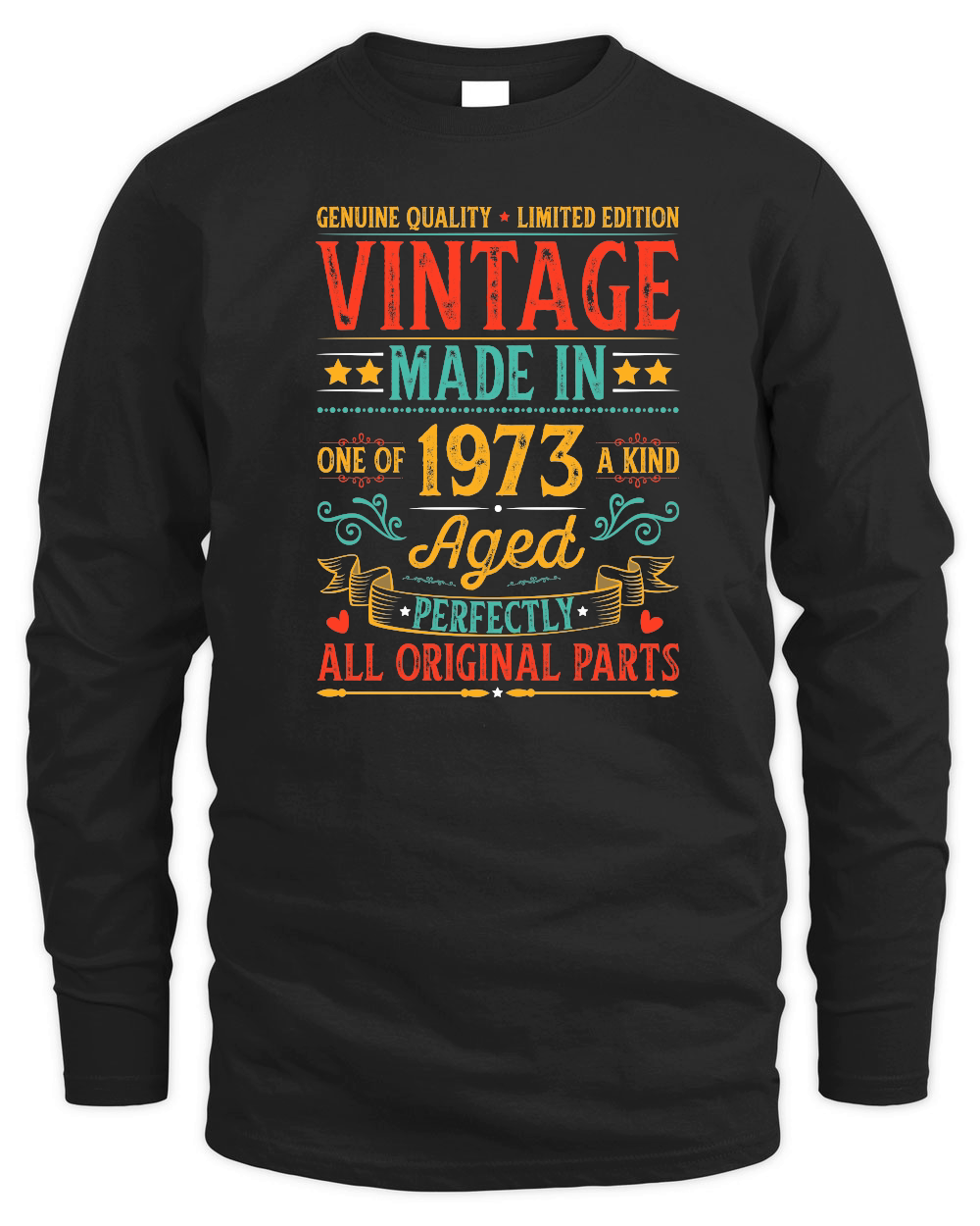 Vintage Made In 1973 Birthday