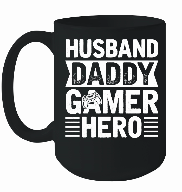 Husband Daddy Gamer Hero