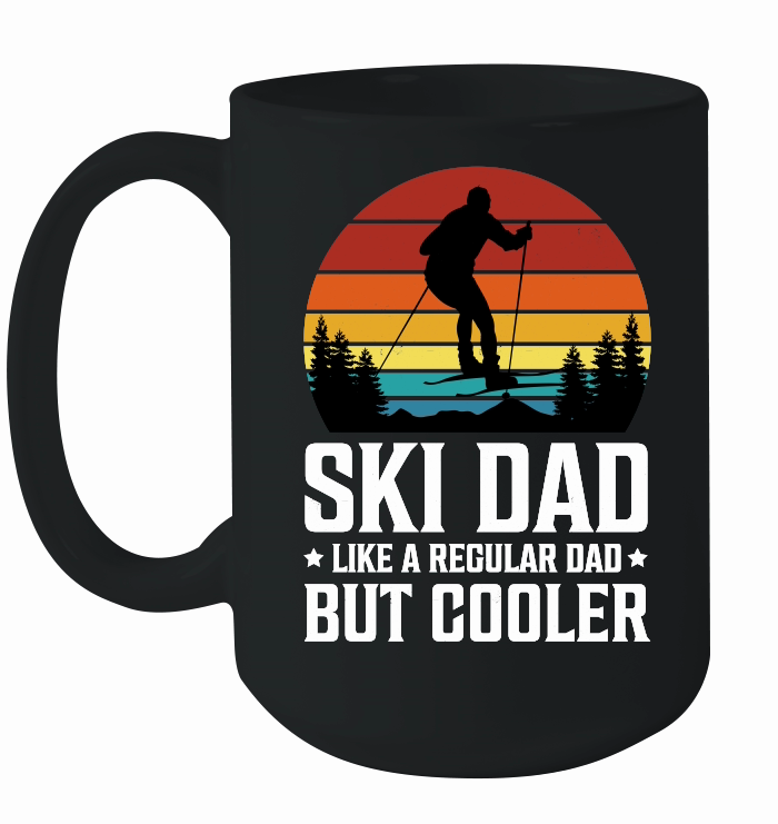 Ski Dad Like a Regular Dad But Cooler