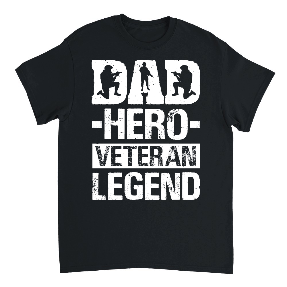 Dad Hero Veteran Legend