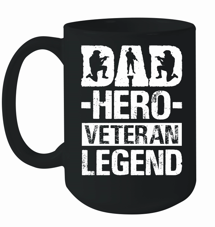 Dad Hero Veteran Legend