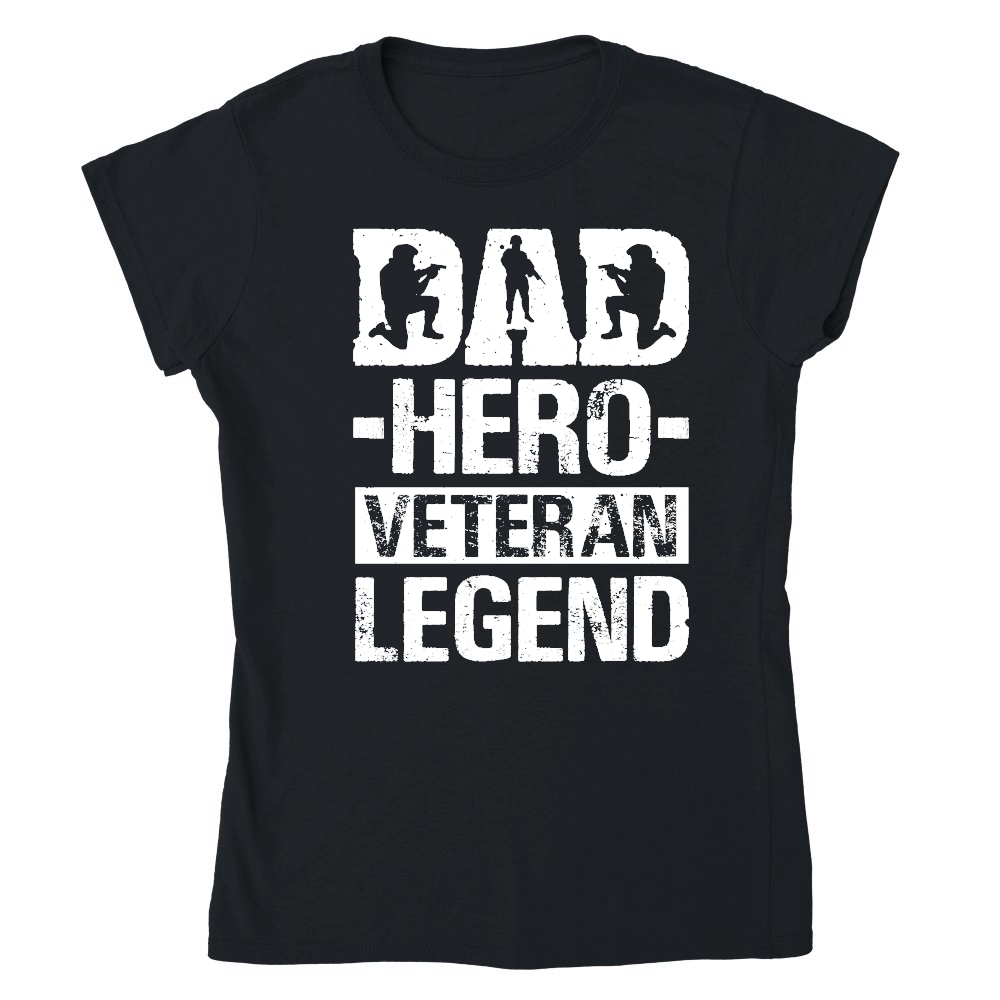 Dad Hero Veteran Legend