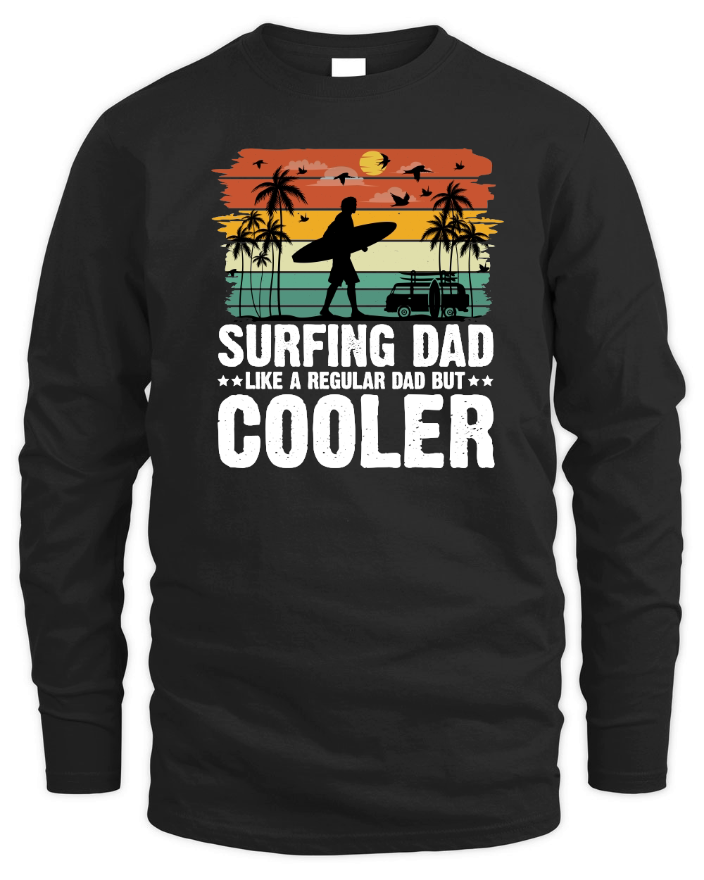 Surfing Dad Like A Regular Dad But Cooler