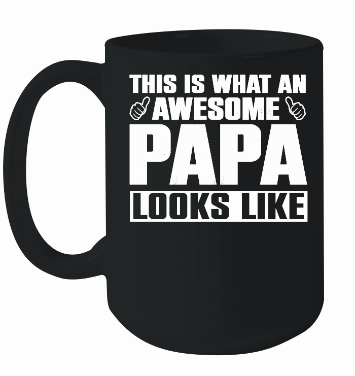 This is what an awesome Papa looks like