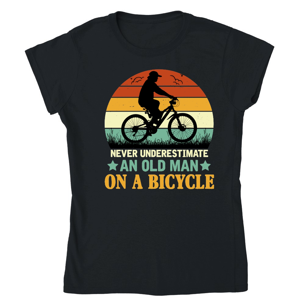 Never Underestimate An Old Man On A Bicycle