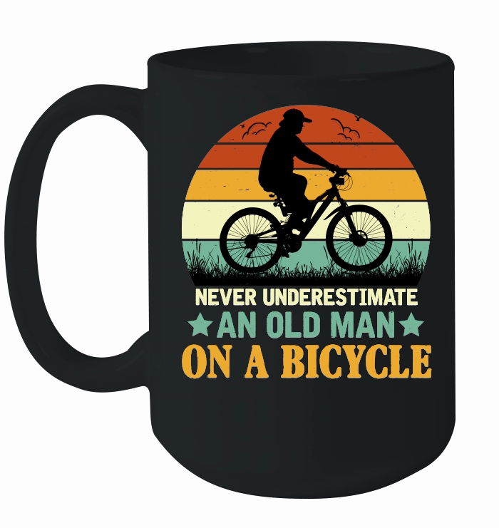 Never Underestimate An Old Man On A Bicycle