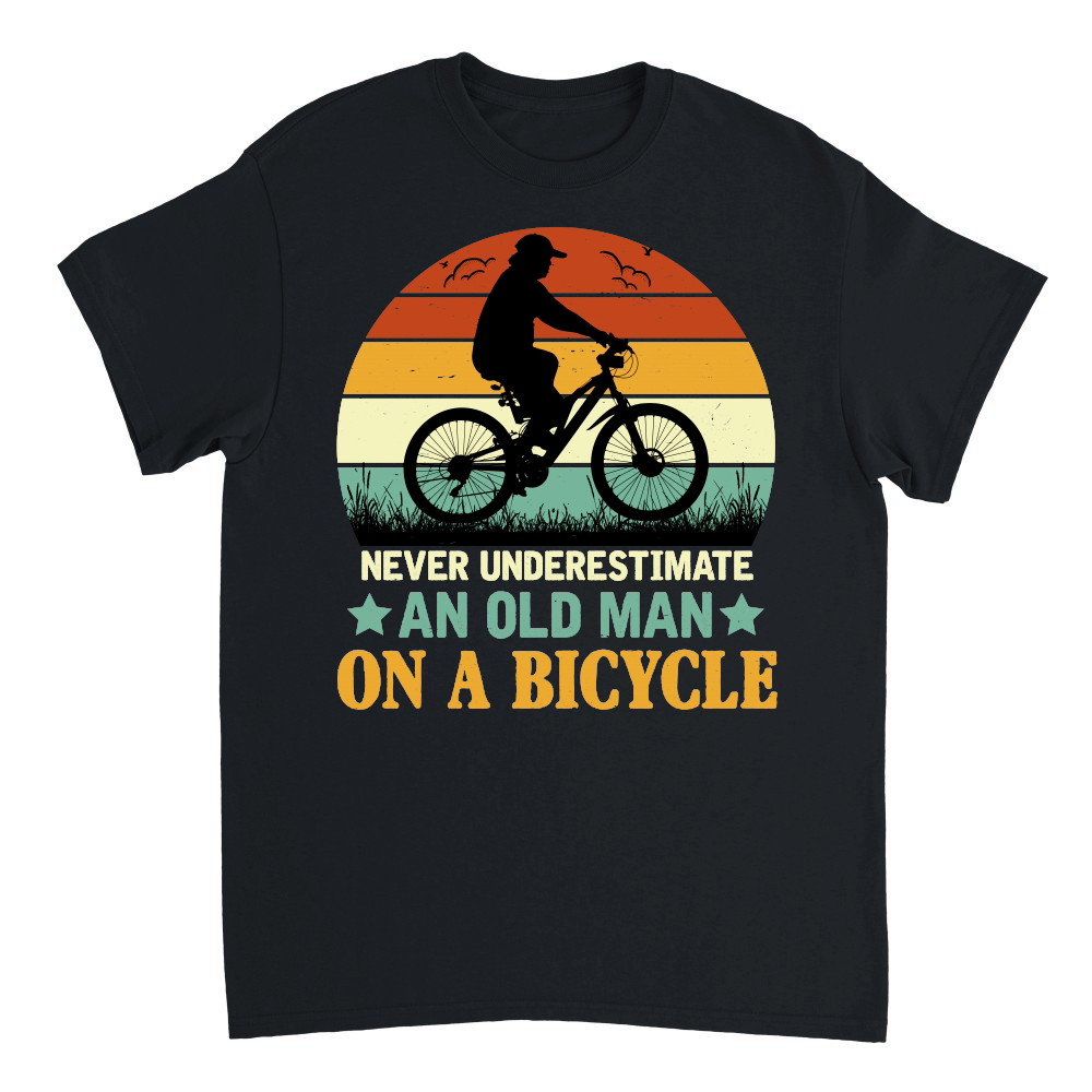 Never Underestimate An Old Man On A Bicycle