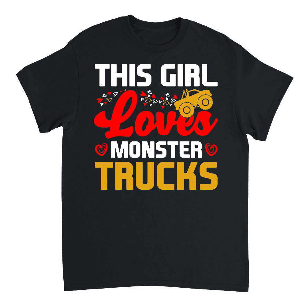 This Girl Loves Monster Trucks