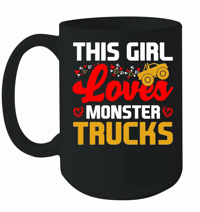 This Girl Loves Monster Trucks