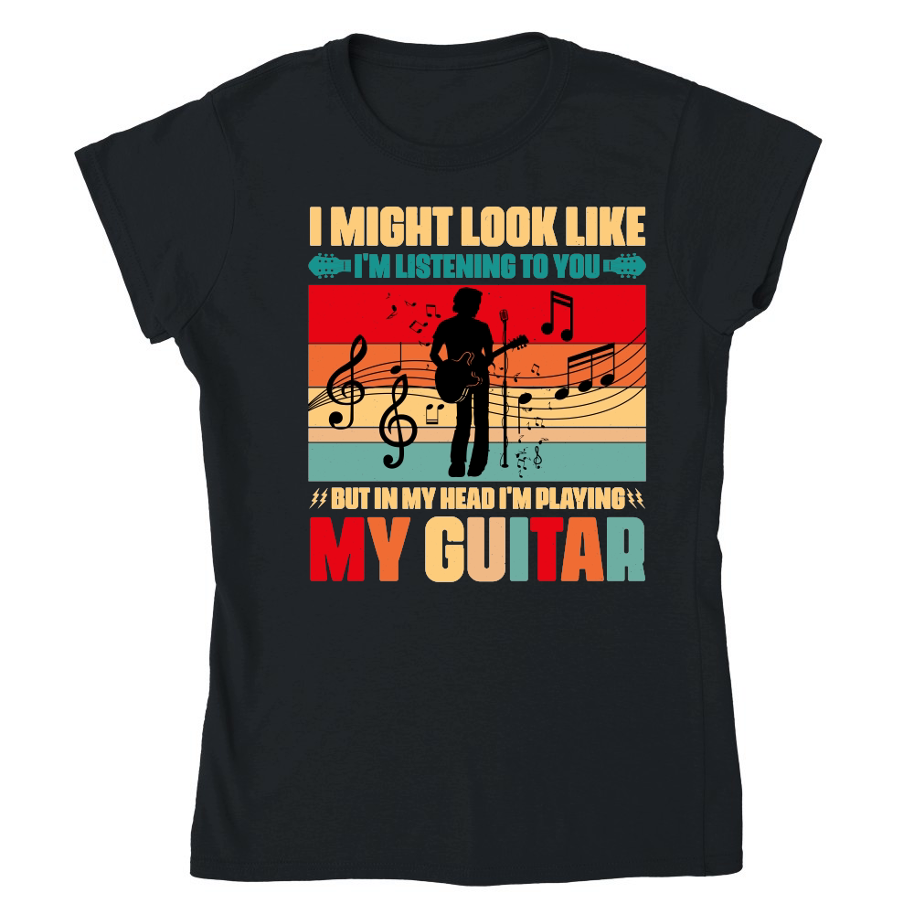 I'm Playing My Guitar Music Lover