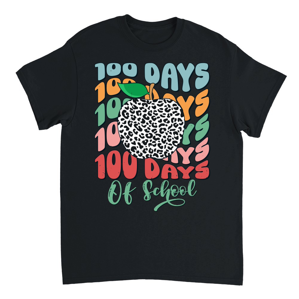 Retro 100 Days Of School