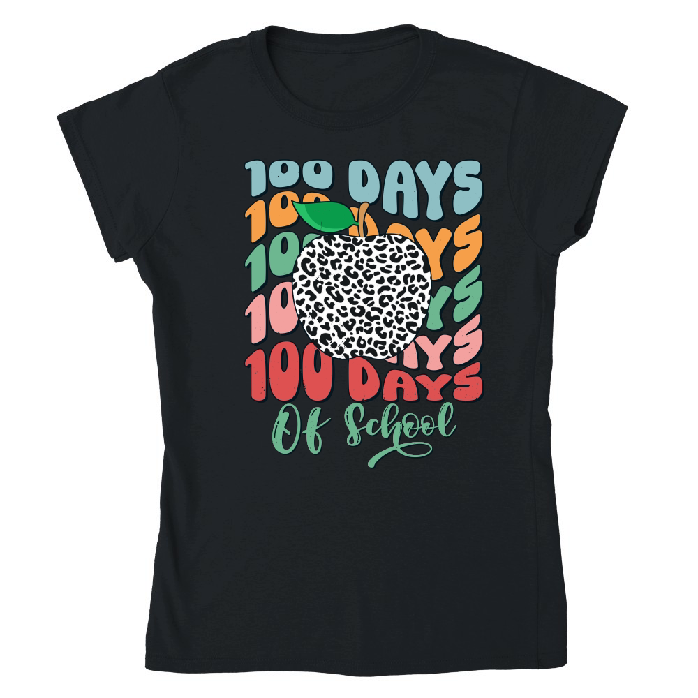 Retro 100 Days Of School