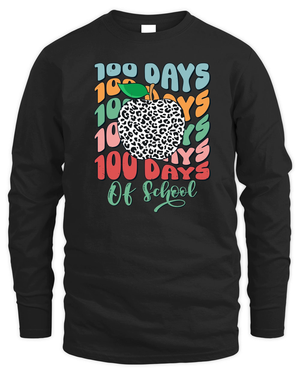 Retro 100 Days Of School