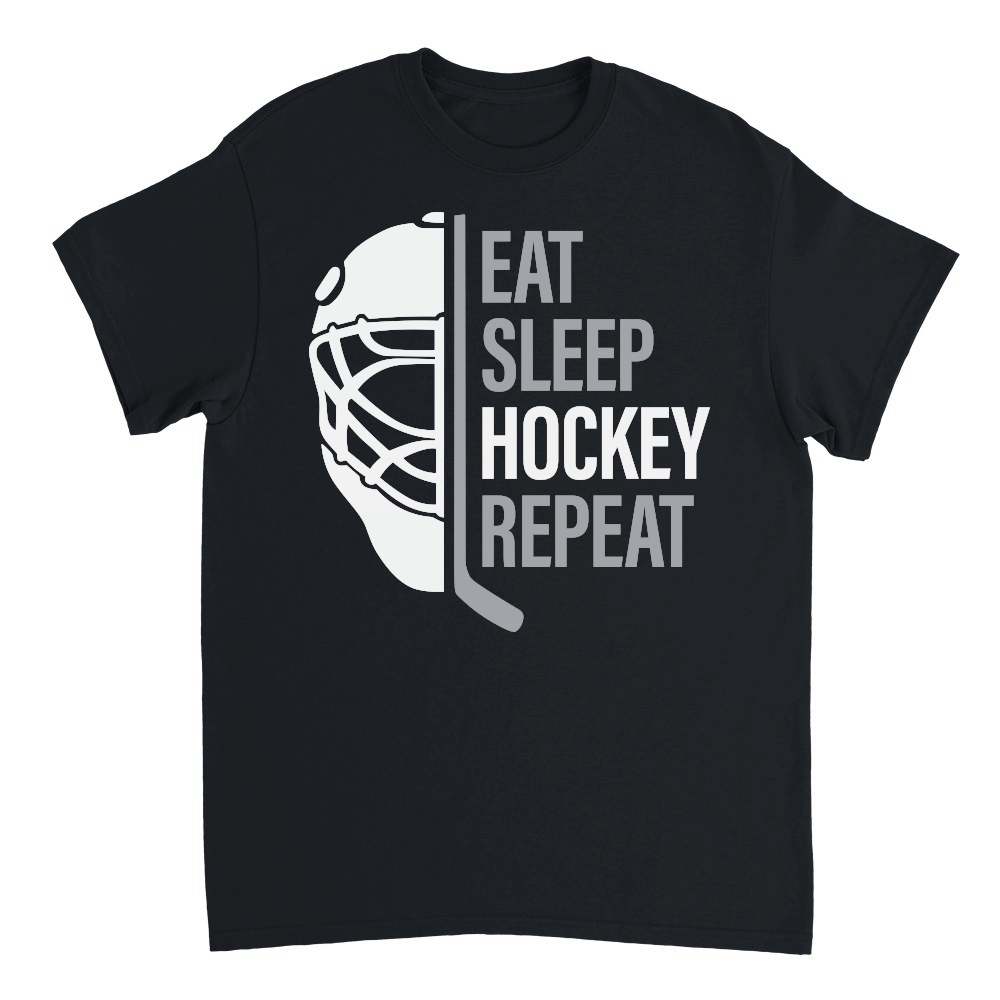 Eat Sleep Hockey Repeat Ice Hockey