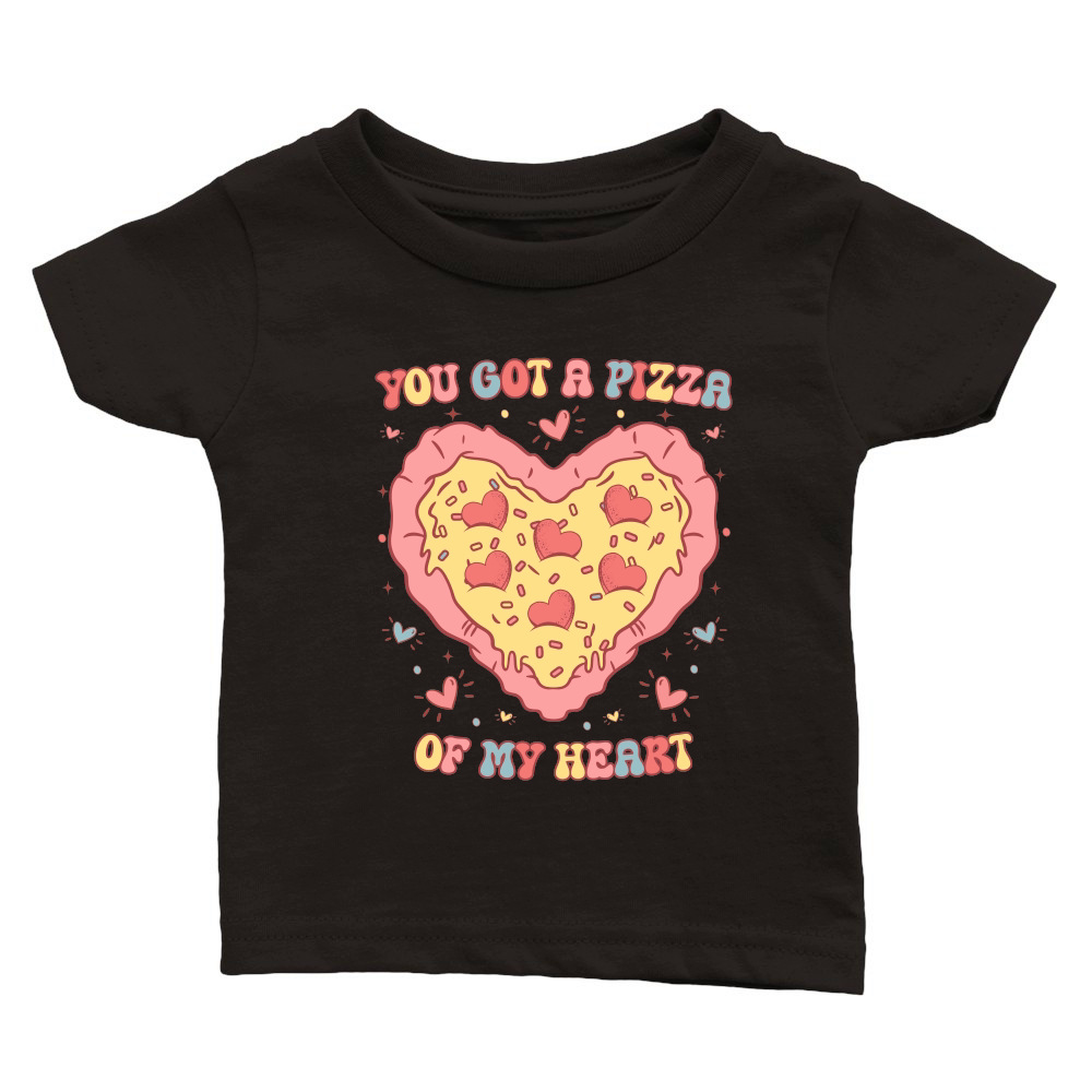 Retro Valentine Pizza  Sublimation