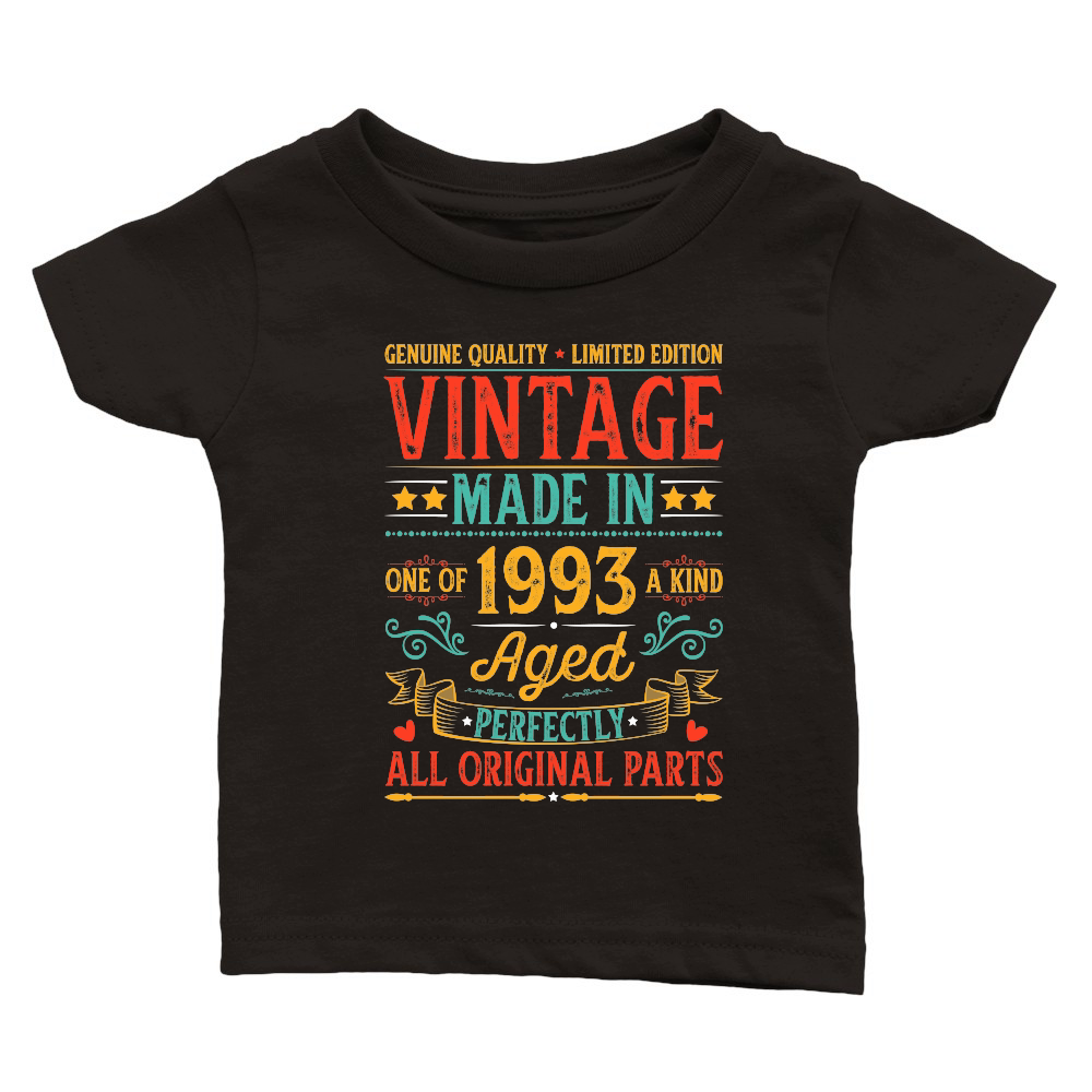 Vintage Made In 1993 Birthday