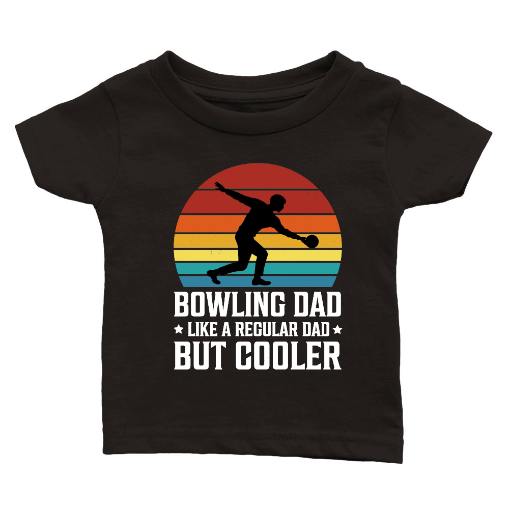 Bowling Dad Like a Regular Dad But Cooler