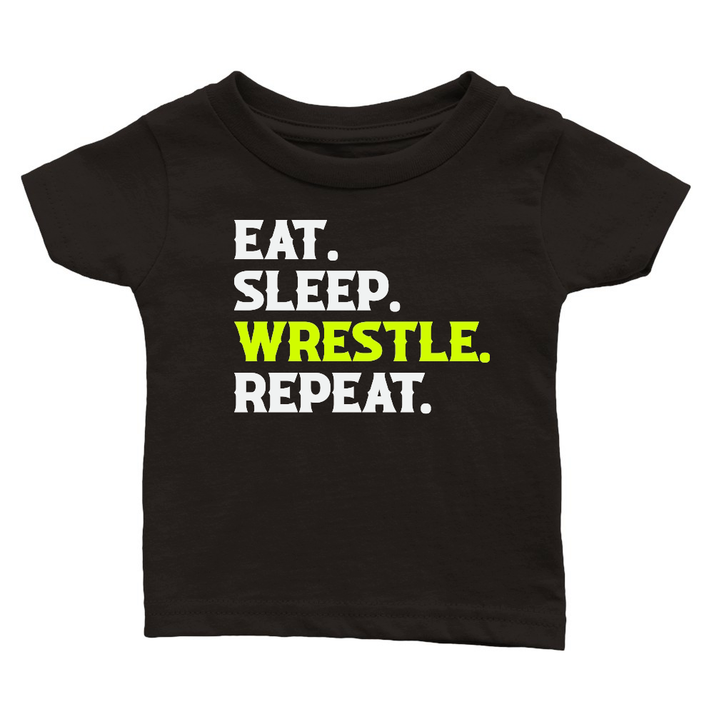 Eat Sleep Wrestle Repeat Shirt Wrestling