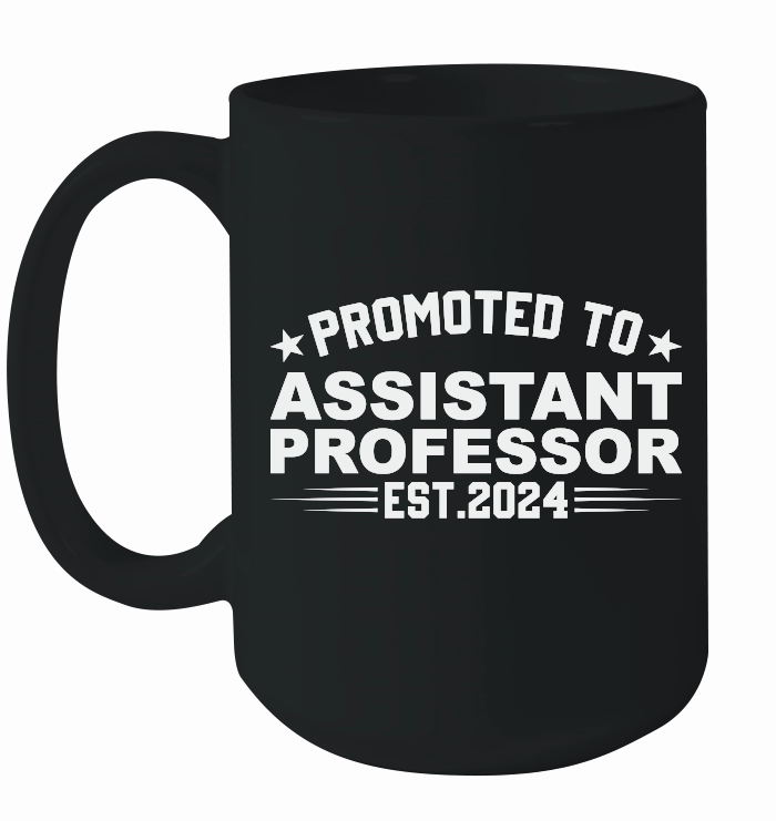 Promoted to assistant professor est.2024