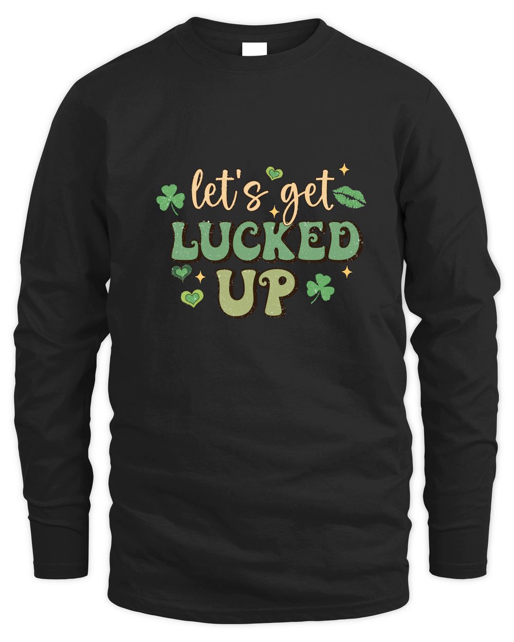 Retro St Patrick's Day Lets get Lucke Uup