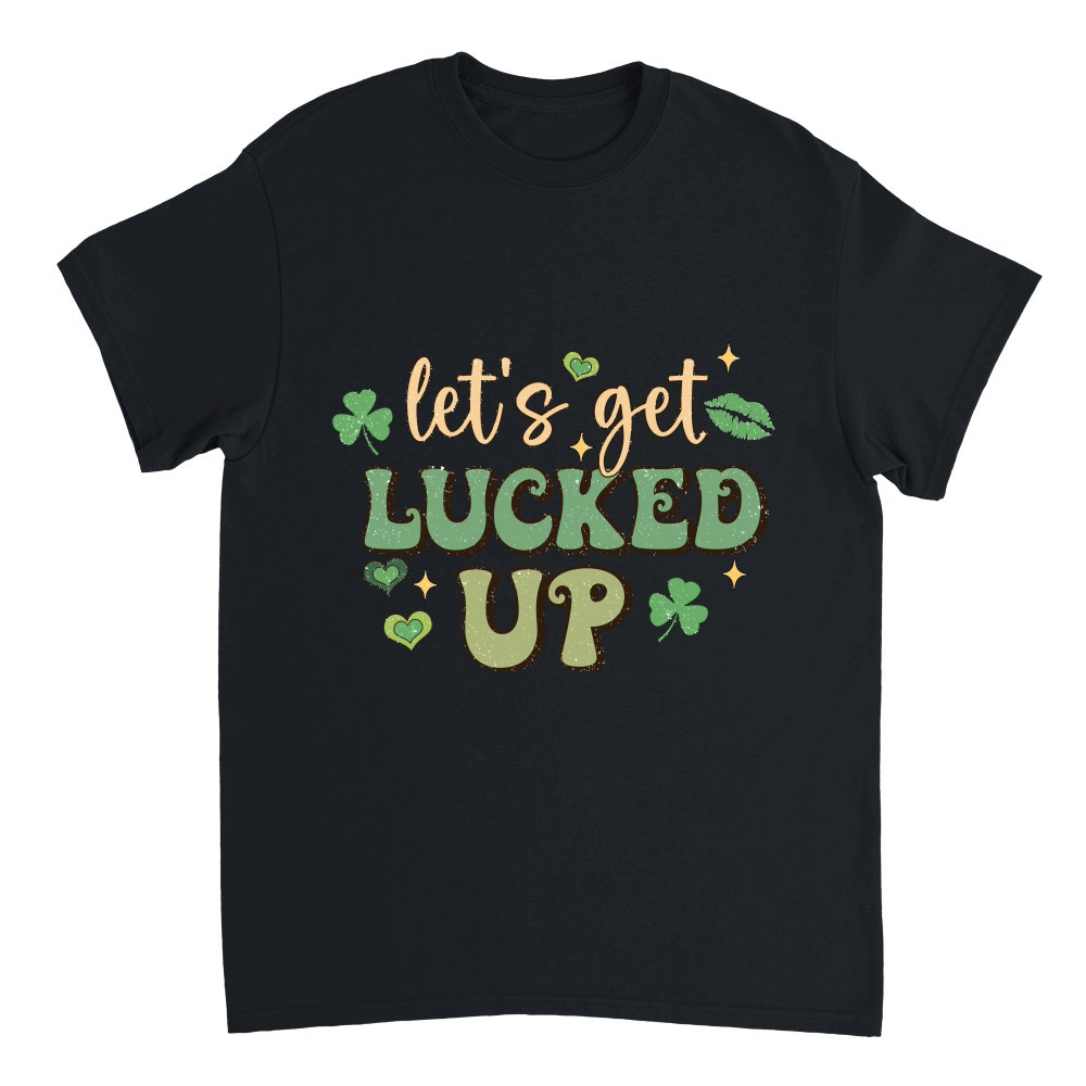 Retro St Patrick's Day Lets get Lucke Uup