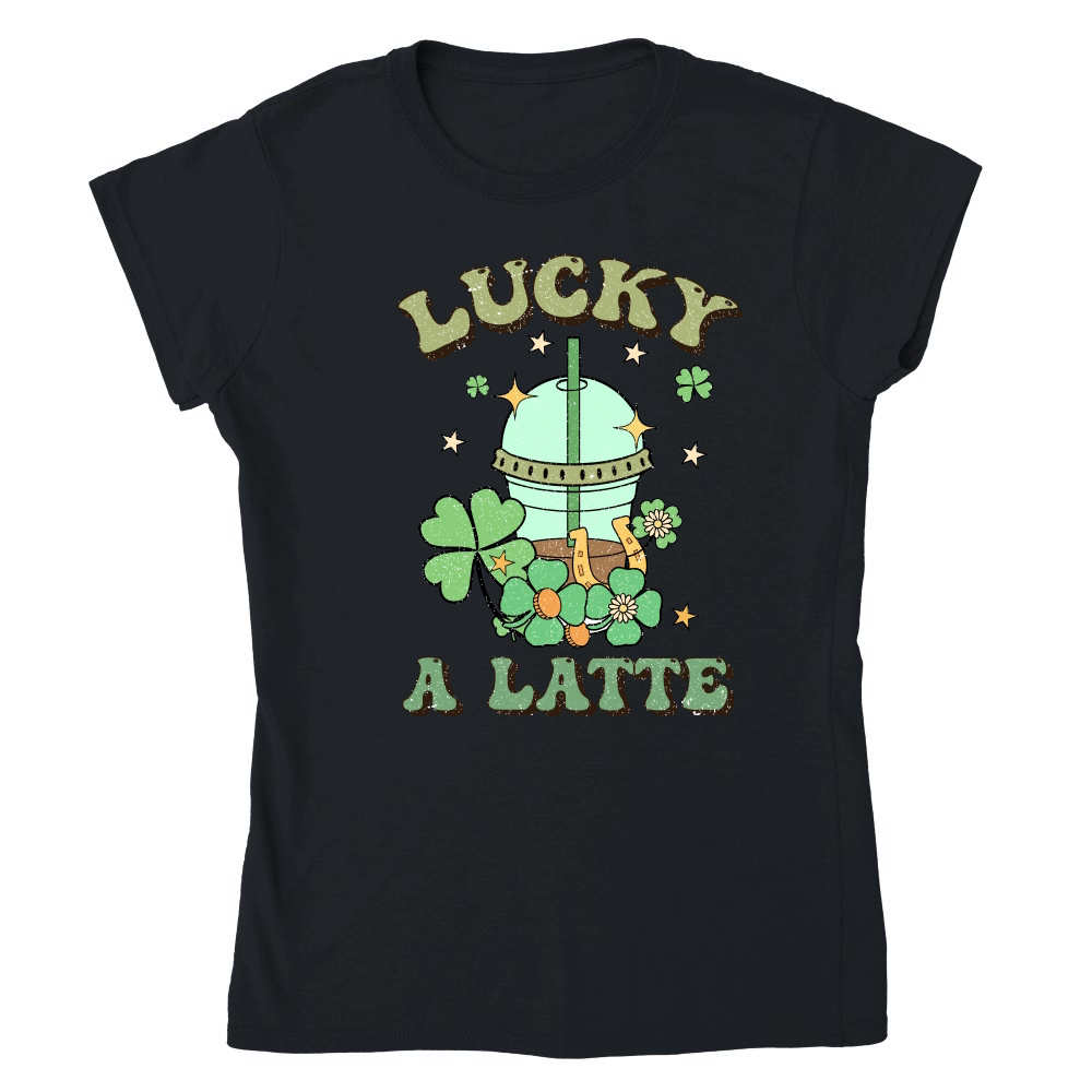 Retro St Patrick's Day lucky a atte