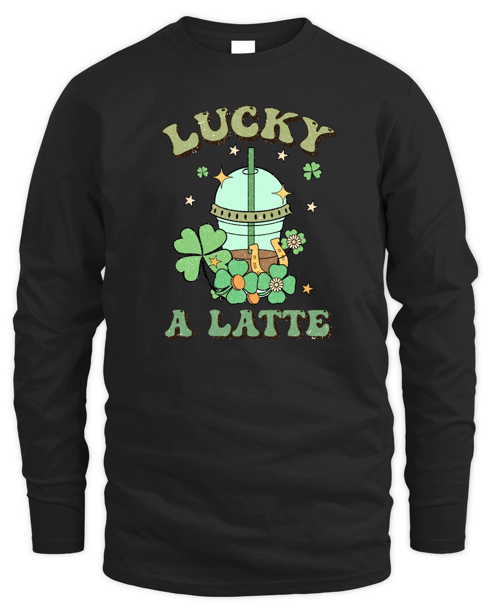 Retro St Patrick's Day lucky a atte